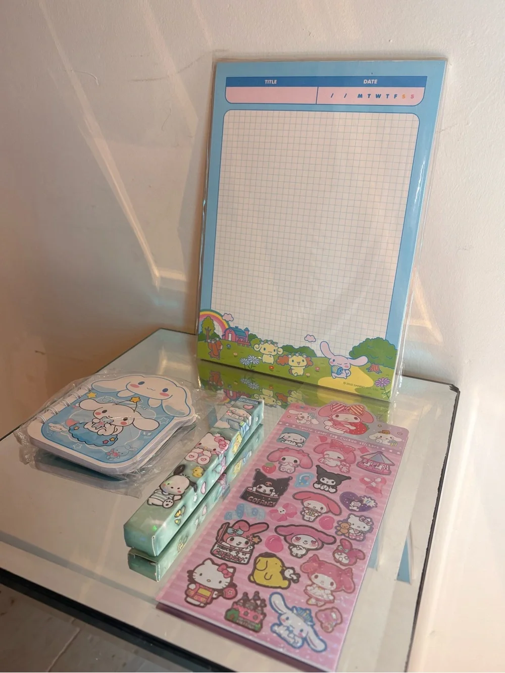 Cinnamoroll stationary bundle